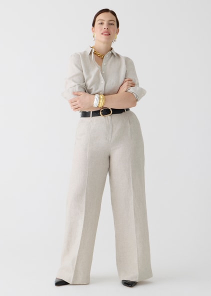 Naviu Fashion Women Womens Tailored Trousers Plus Size Occupation