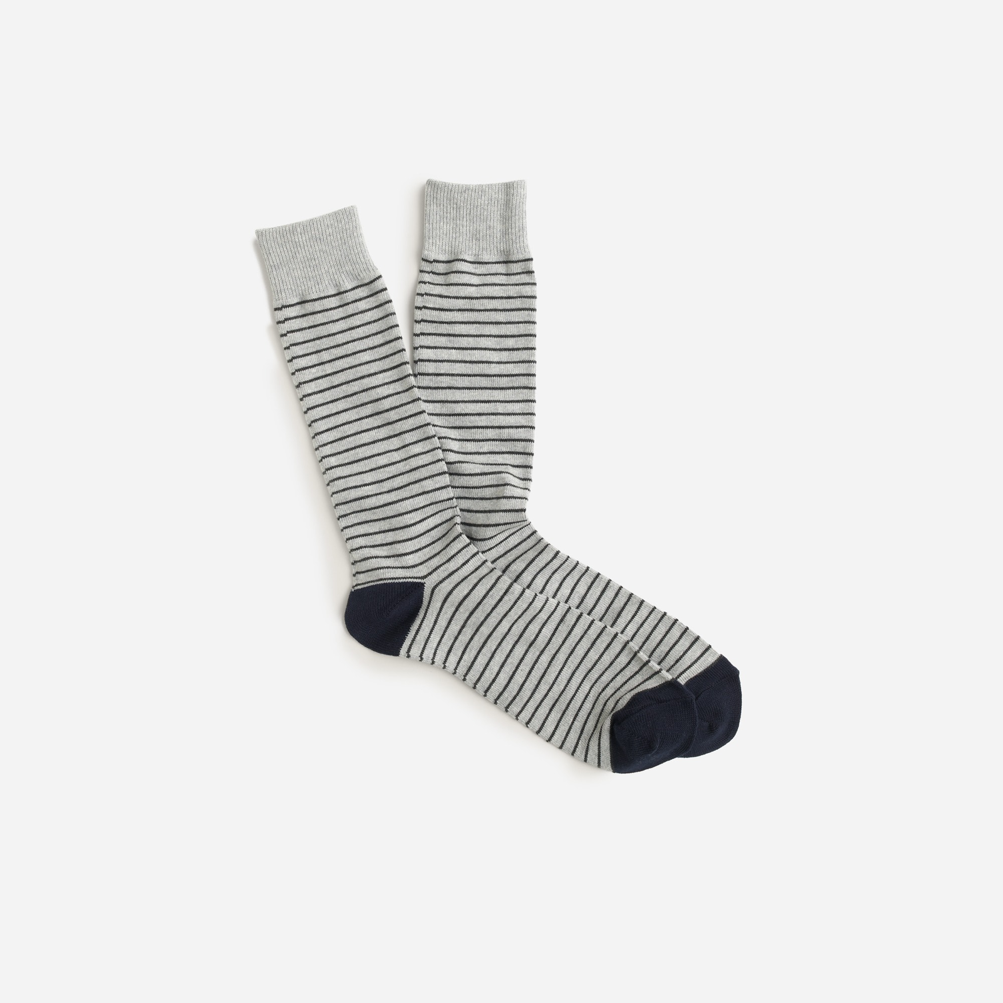 mens Tipped microstripe socks