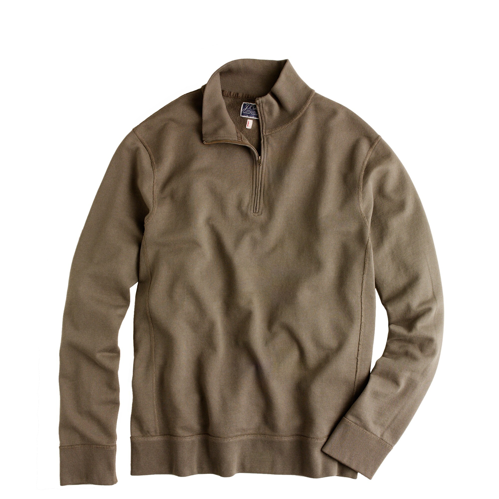 Lightweight vintage fleece half-zip pullover : | J.Crew