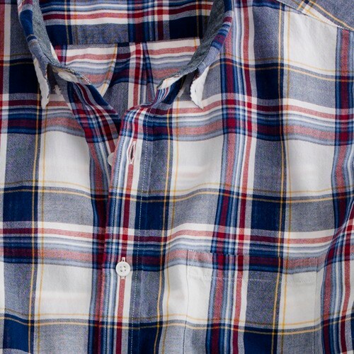 Indian cotton shirt in Kendrick plaid : | J.Crew