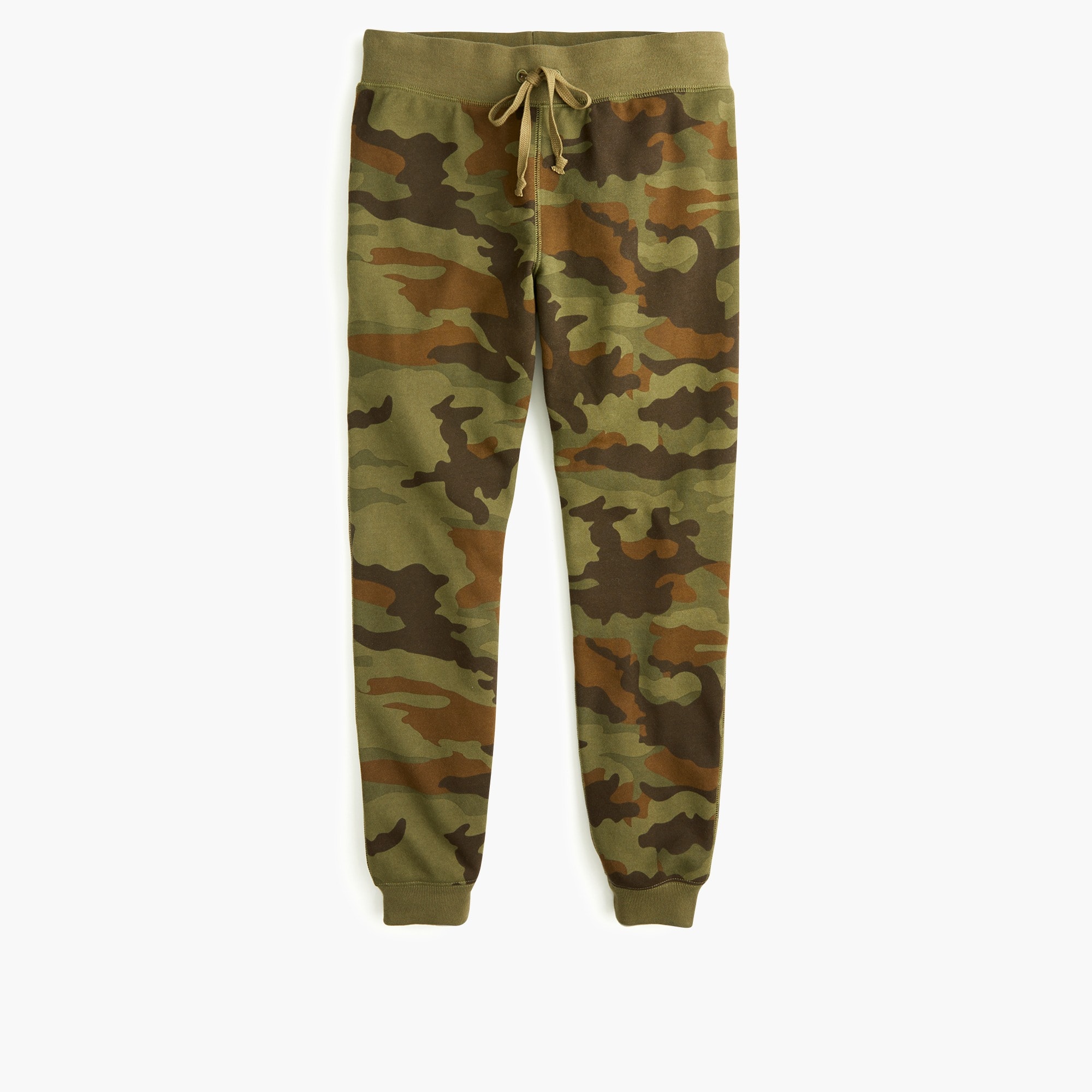 camo fleece sweatpants