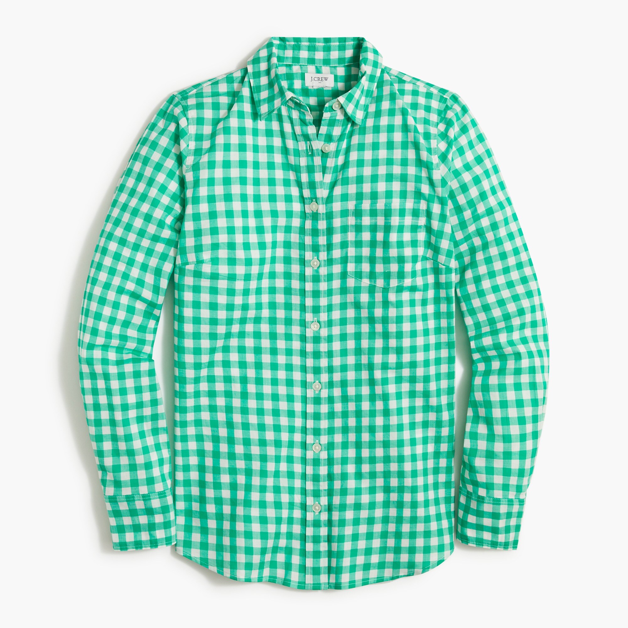  Gingham lightweight cotton shirt in signature fit