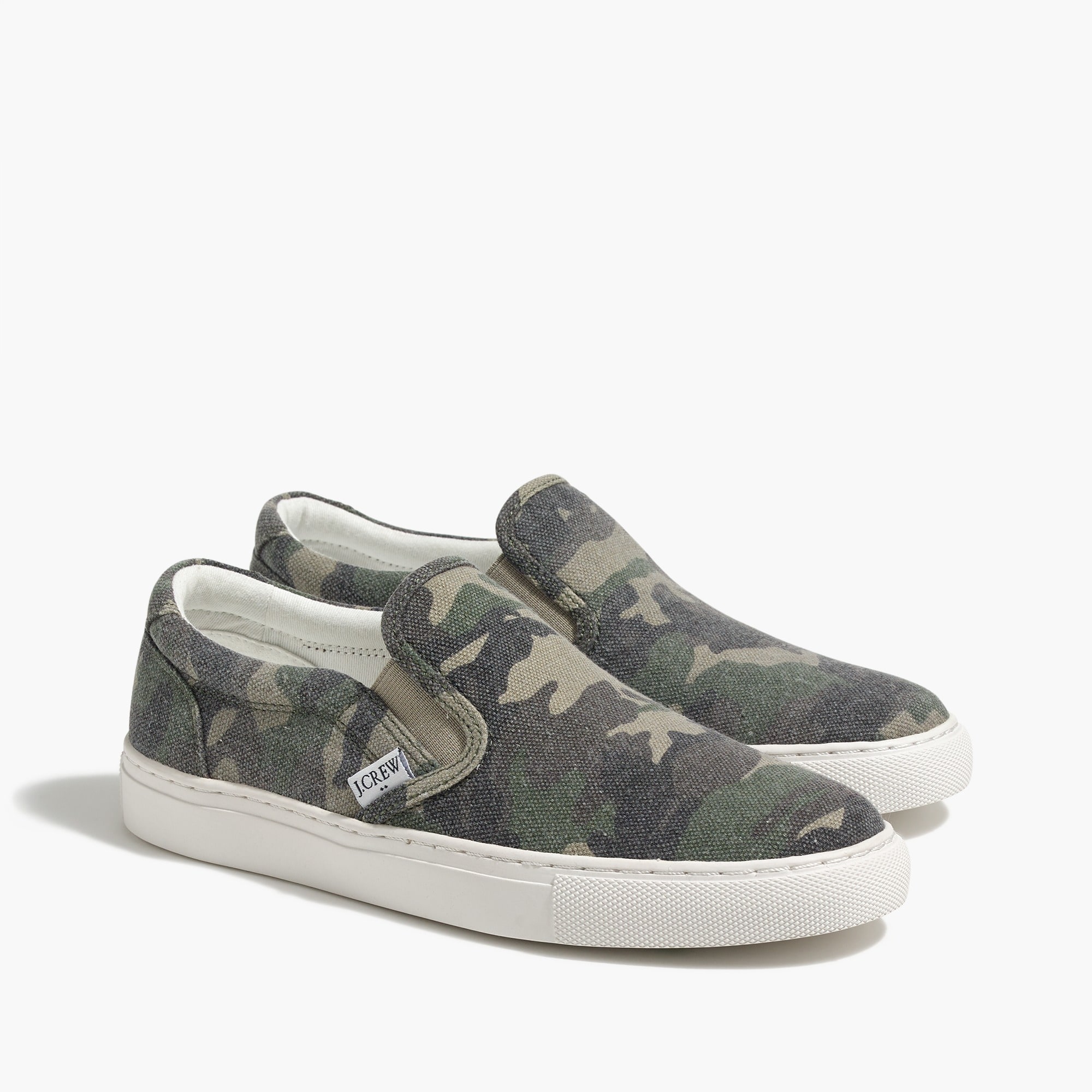 Womens camouflage slip store on shoes