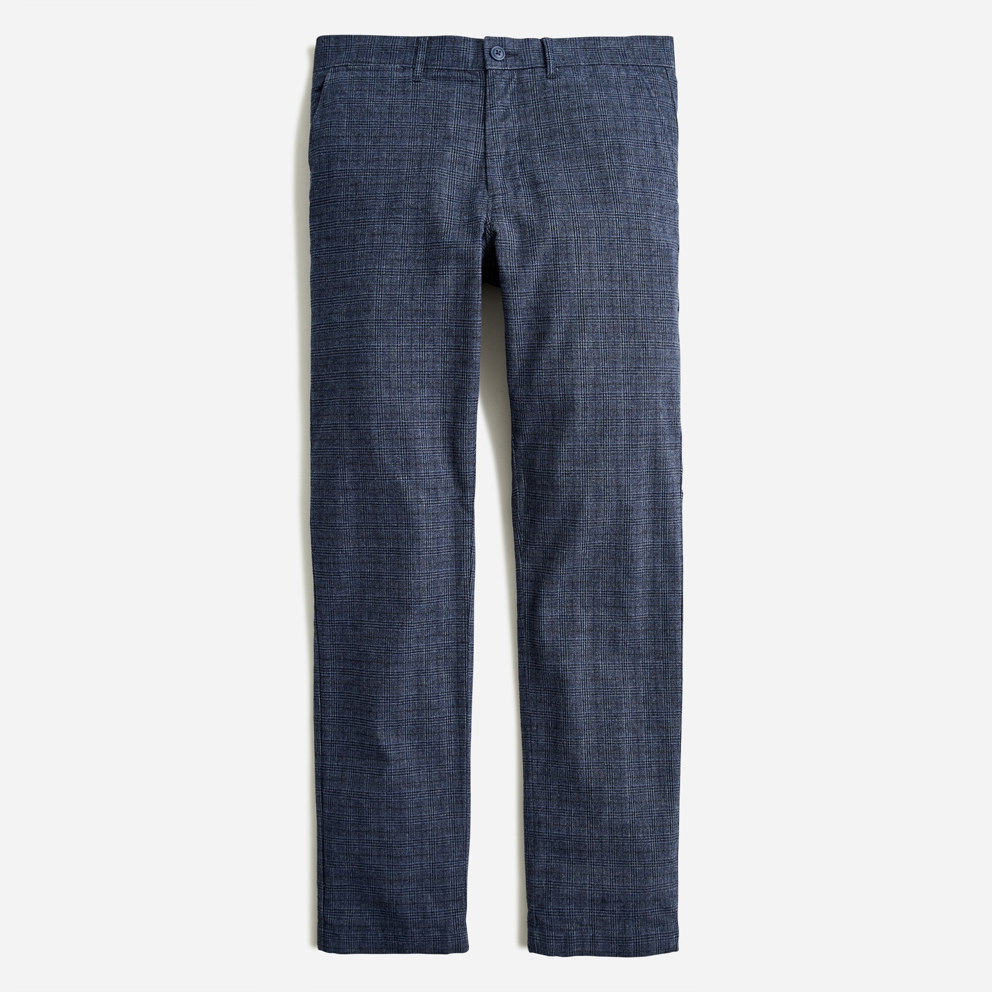 mens 770 Straight-fit brushed twill pant in plaid