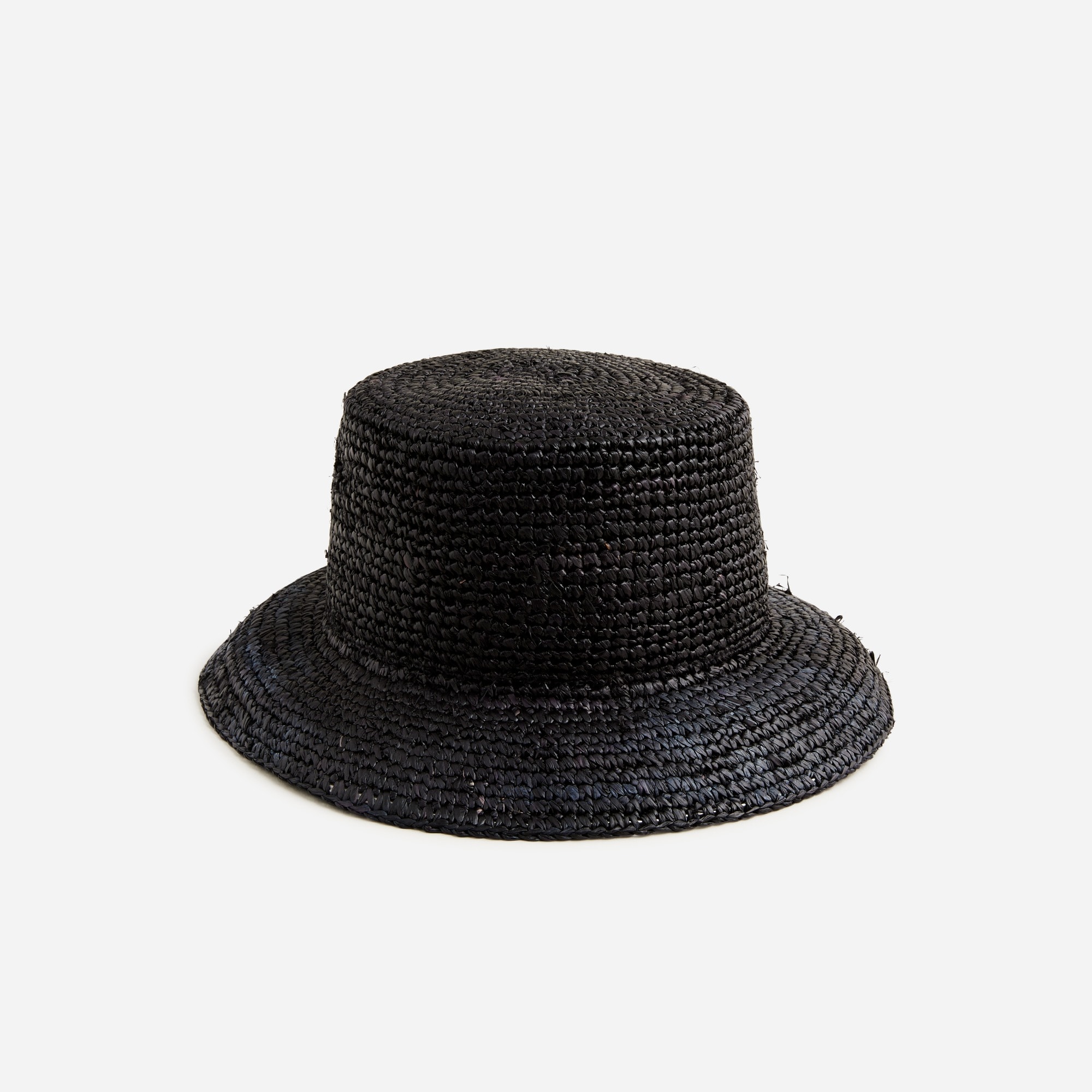 womens Raffia bucket hat