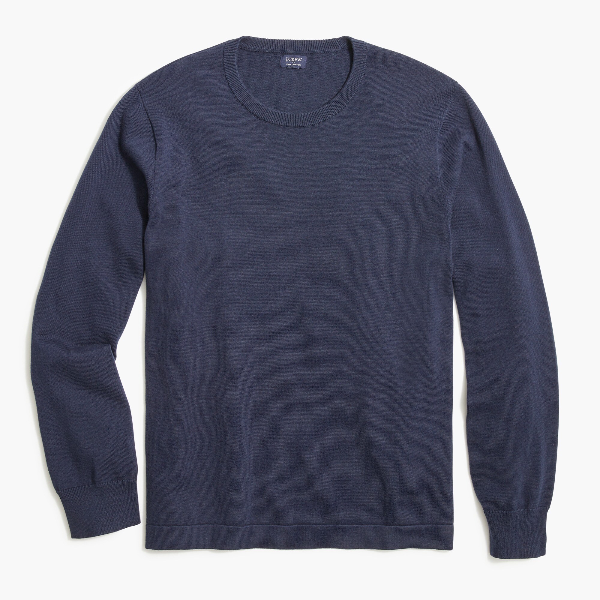  Cotton crewneck sweater-tee