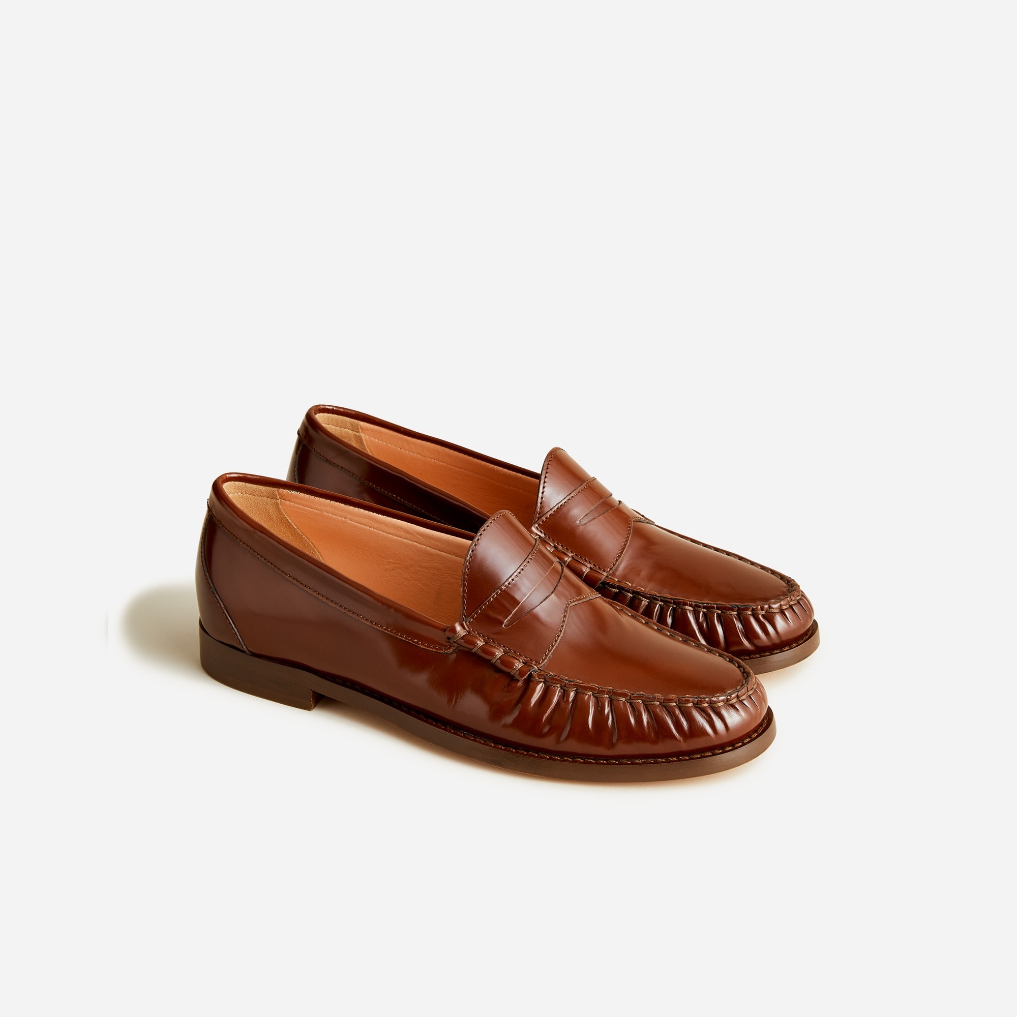 womens Winona penny loafers in spazzolato leather