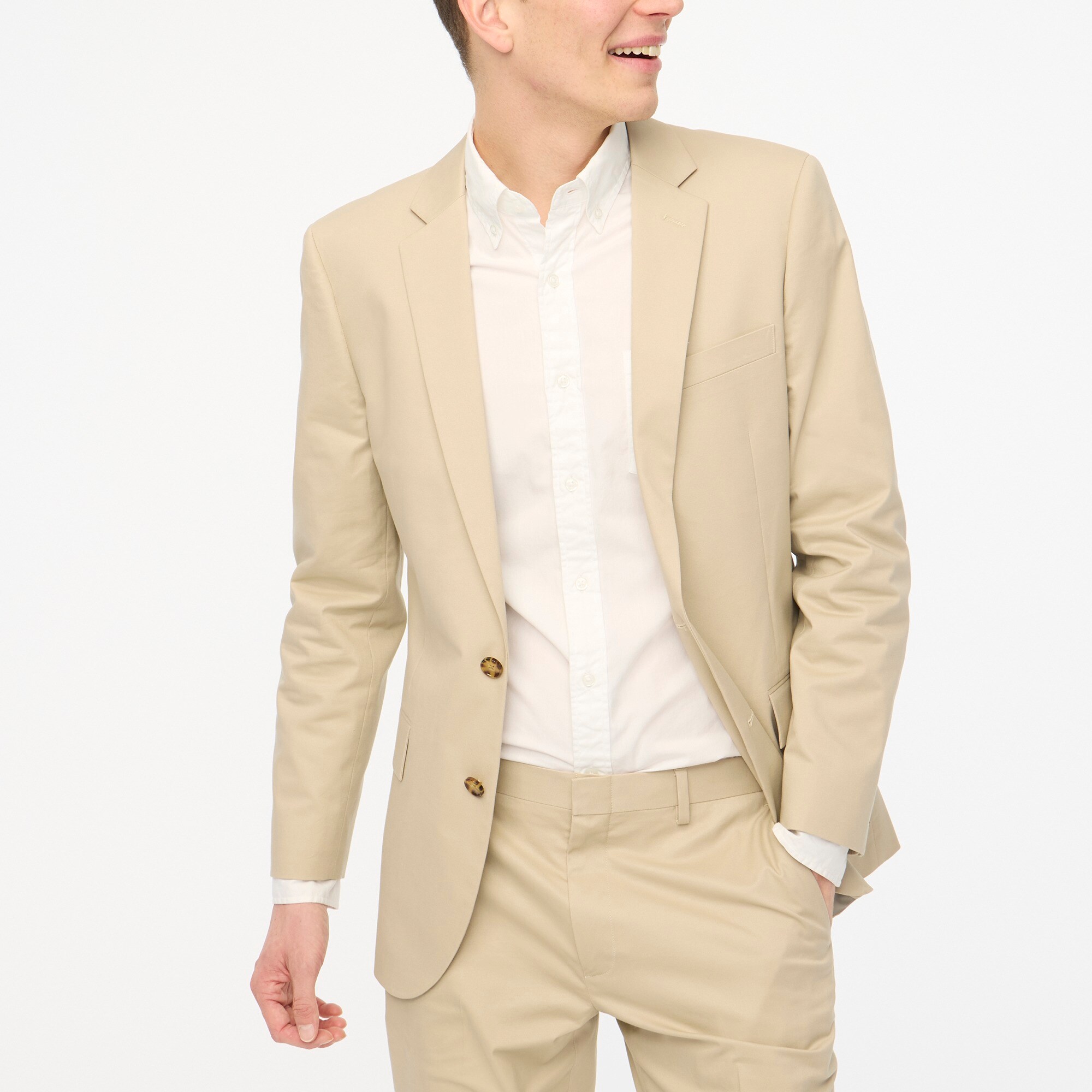 mens Slim-fit Thompson chino suit jacket