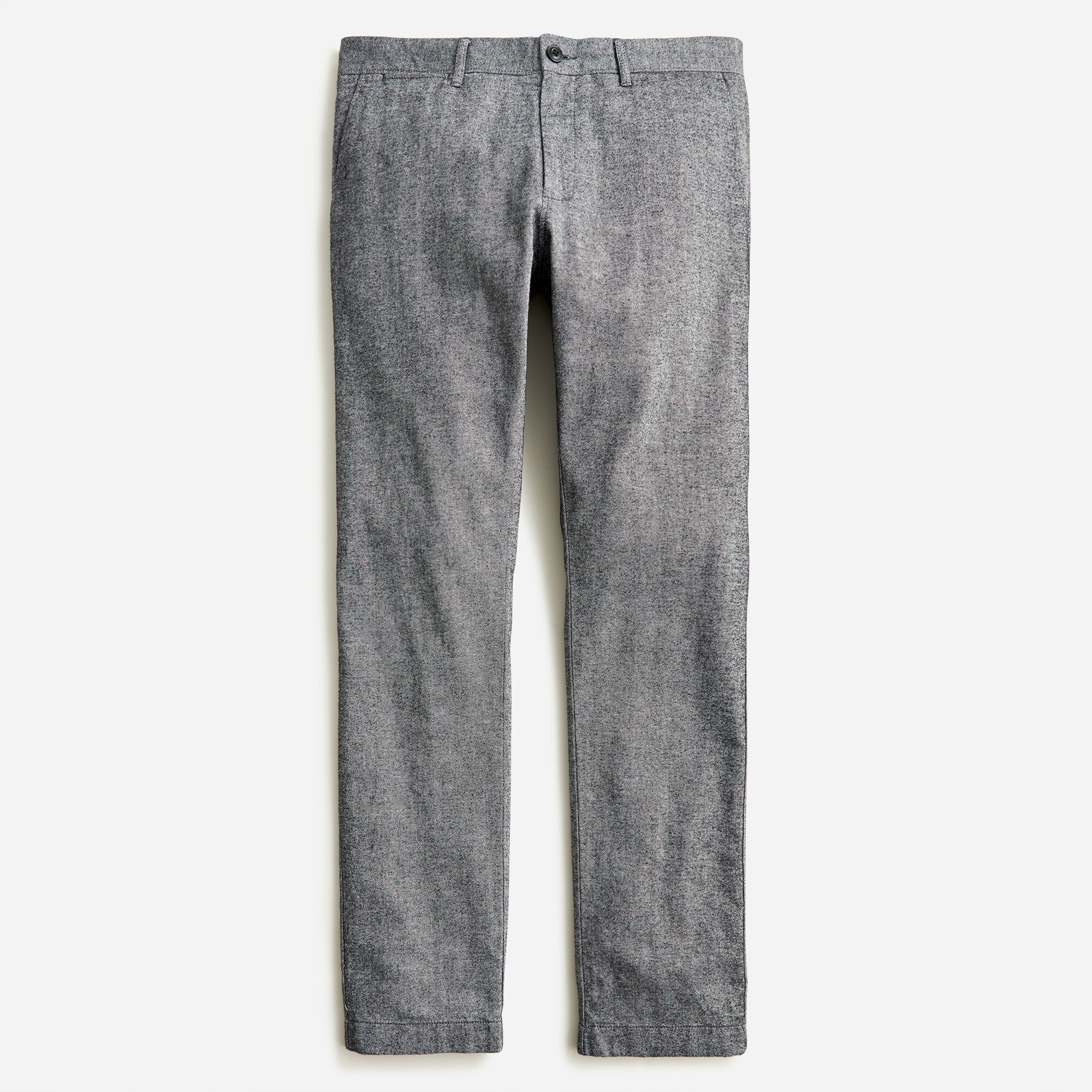  484 Slim-fit brushed twill pant