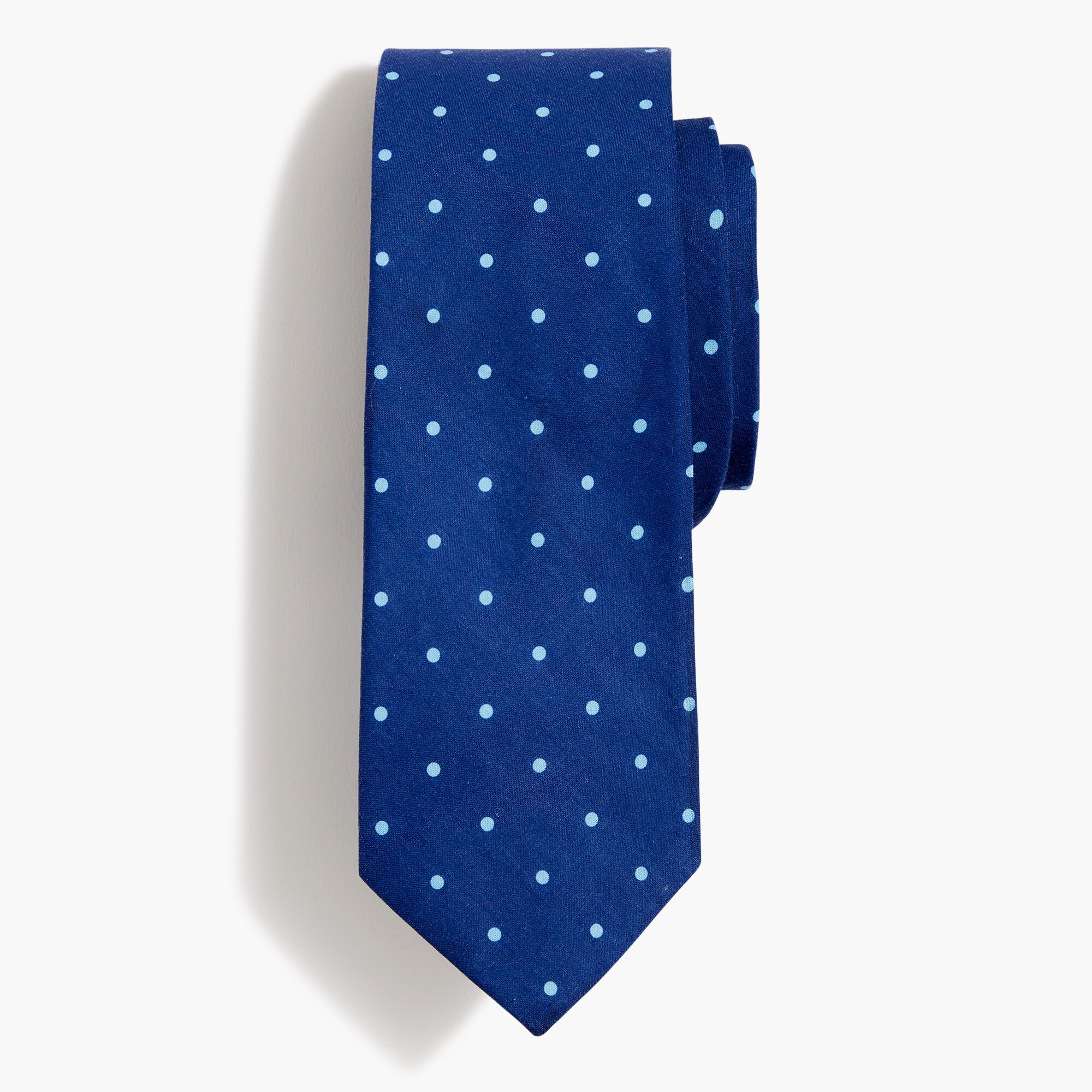  Blue dot tie