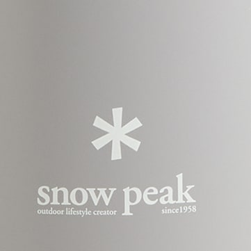 Snow Peak® stainless steel milk bottle ASH