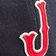 Heritage wool-blend letterman baseball cap NAVY J