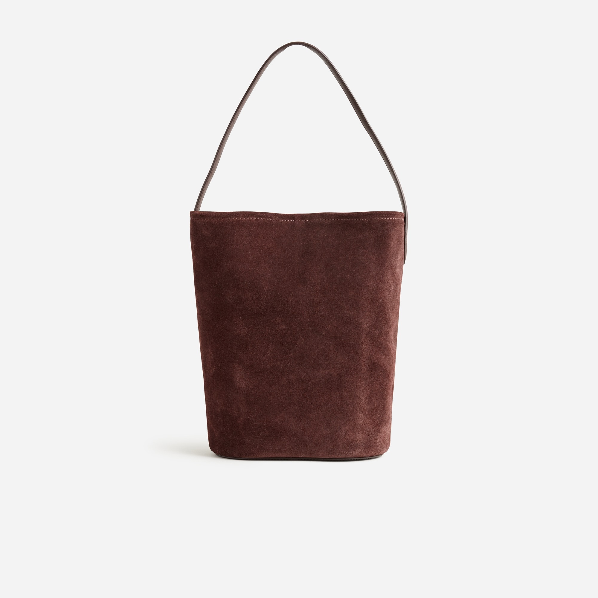 Berkeley bucket bag in leather and suede