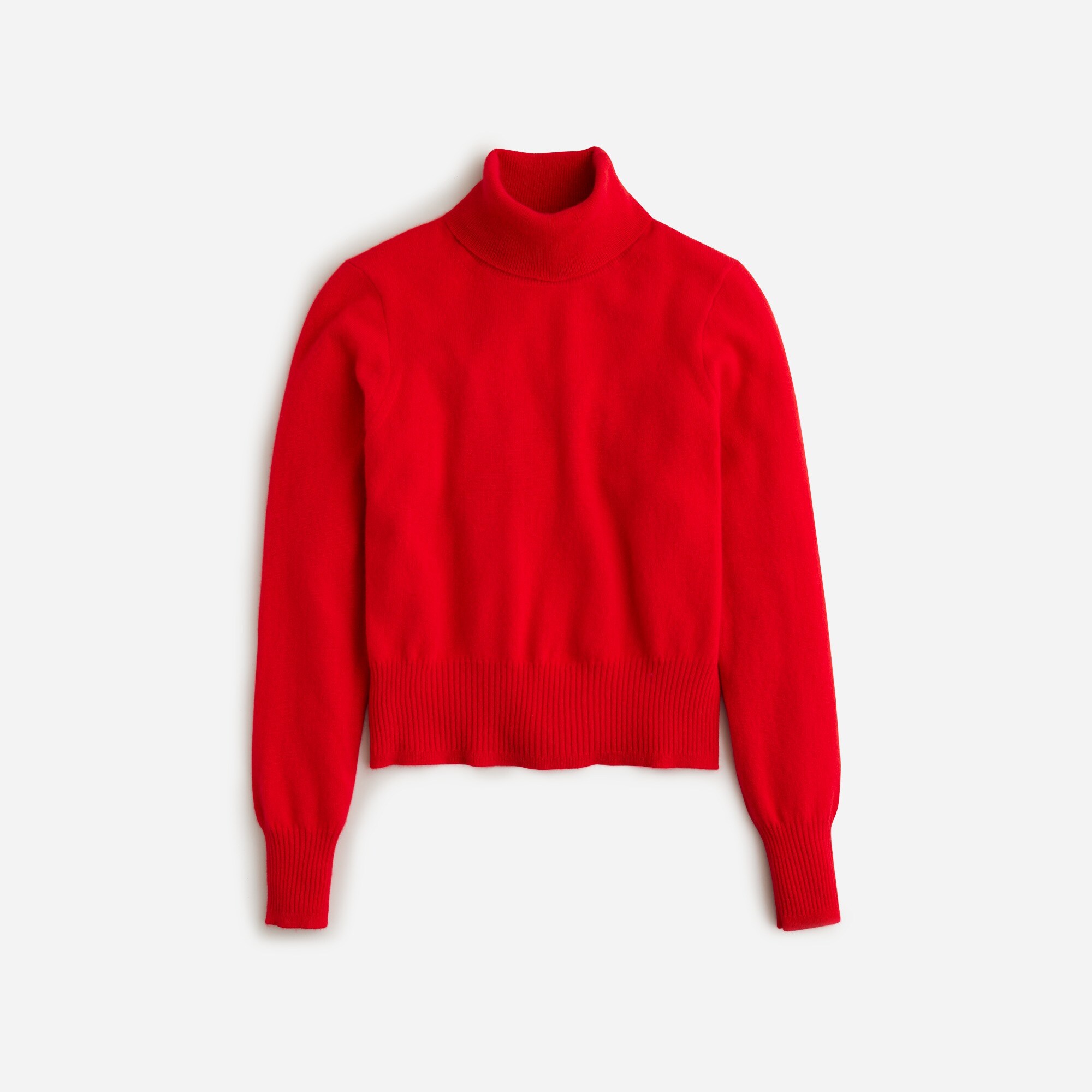  Cashmere shrunken turtleneck sweater