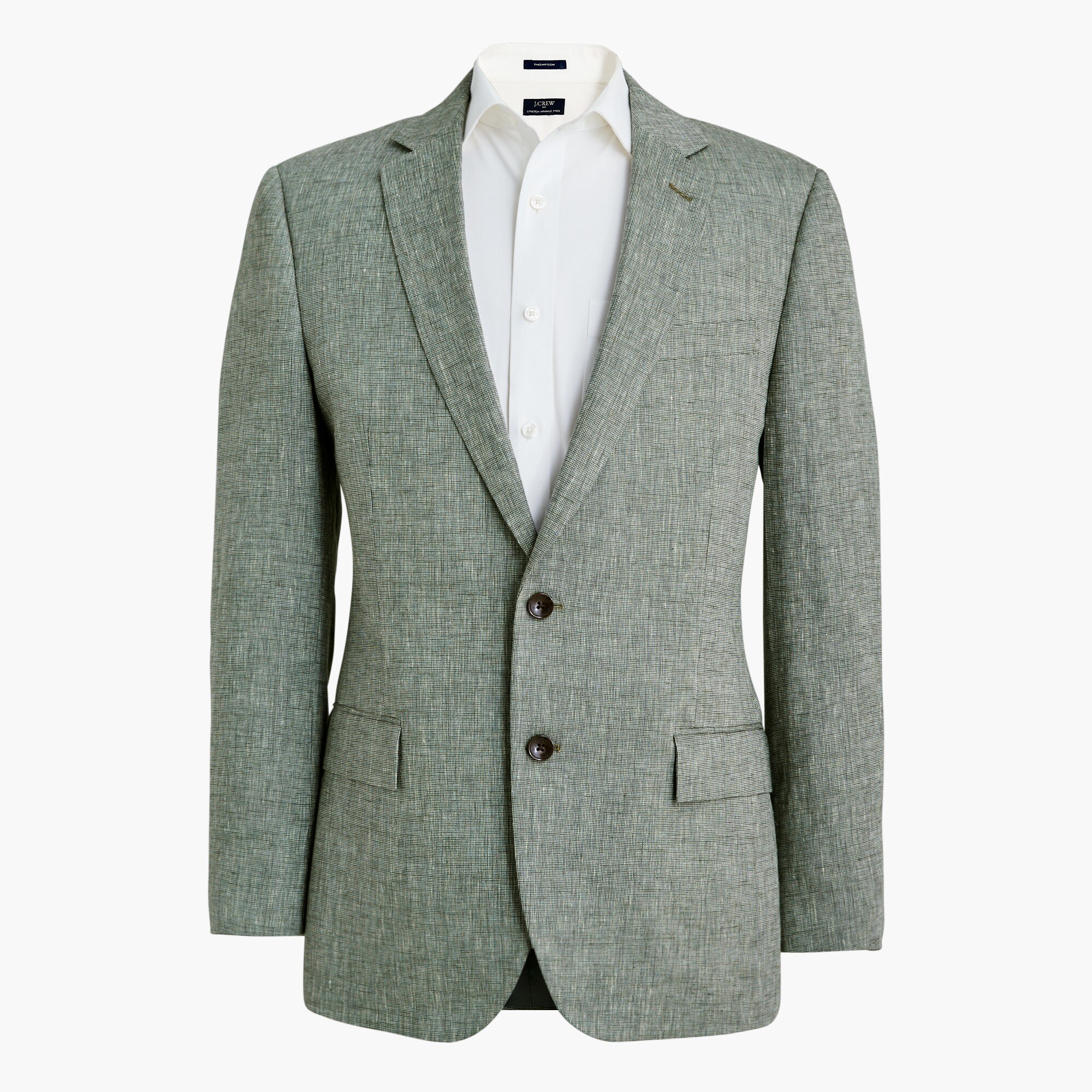 mens Slim-fit Thompson linen suit jacket