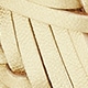 Plaited Italian leather belt PLATINO GOLD