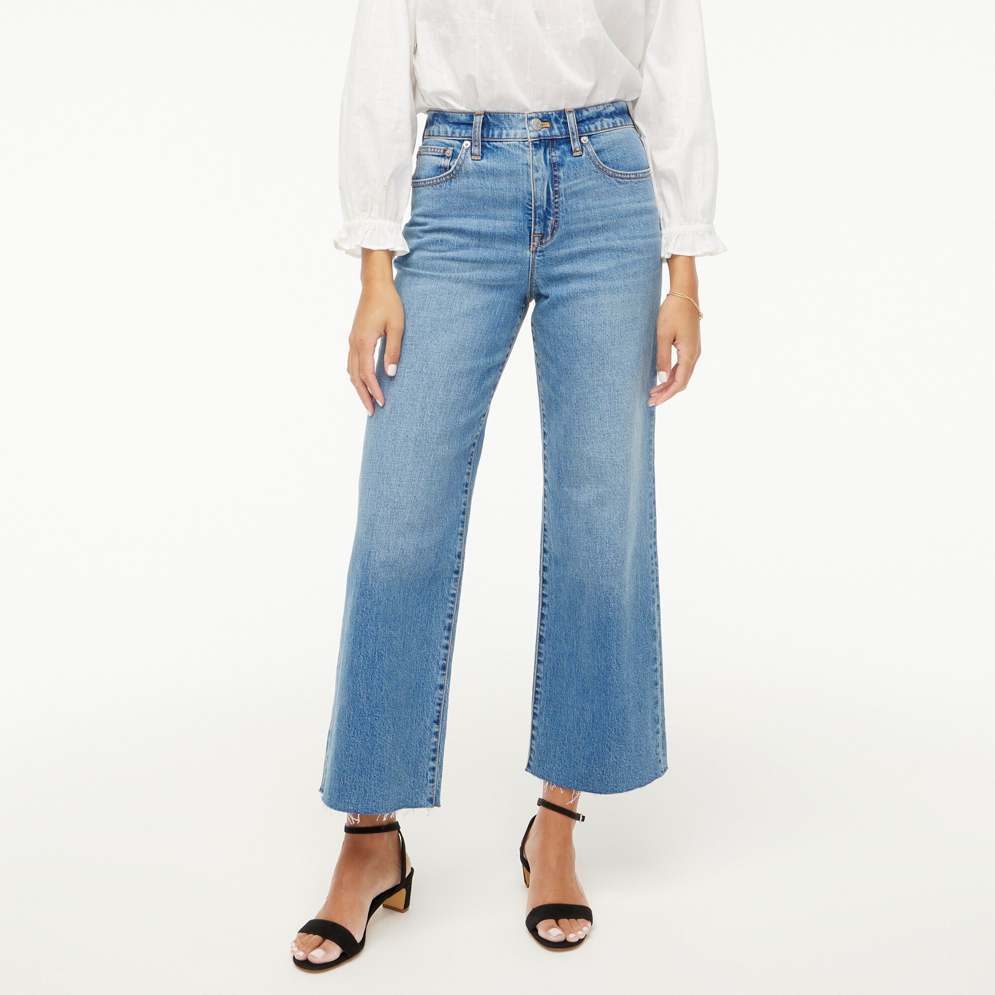 Factory: Wide-leg Jean In All-day Stretch For Women