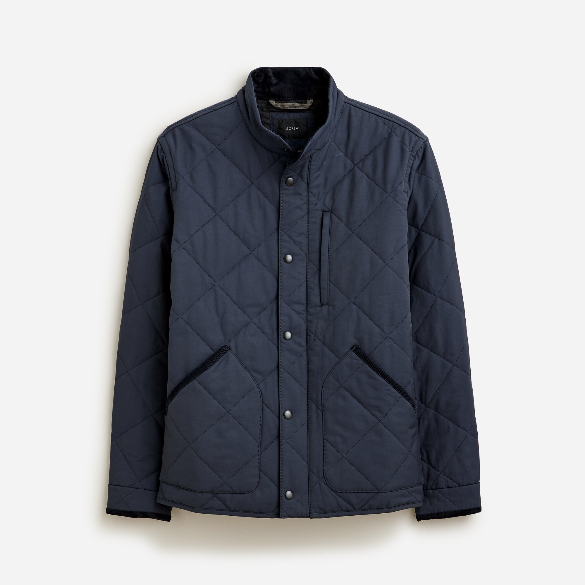 J.Crew Men's Sussex Quilted Blue Cotton 2024 Jacket G8556 Size XS