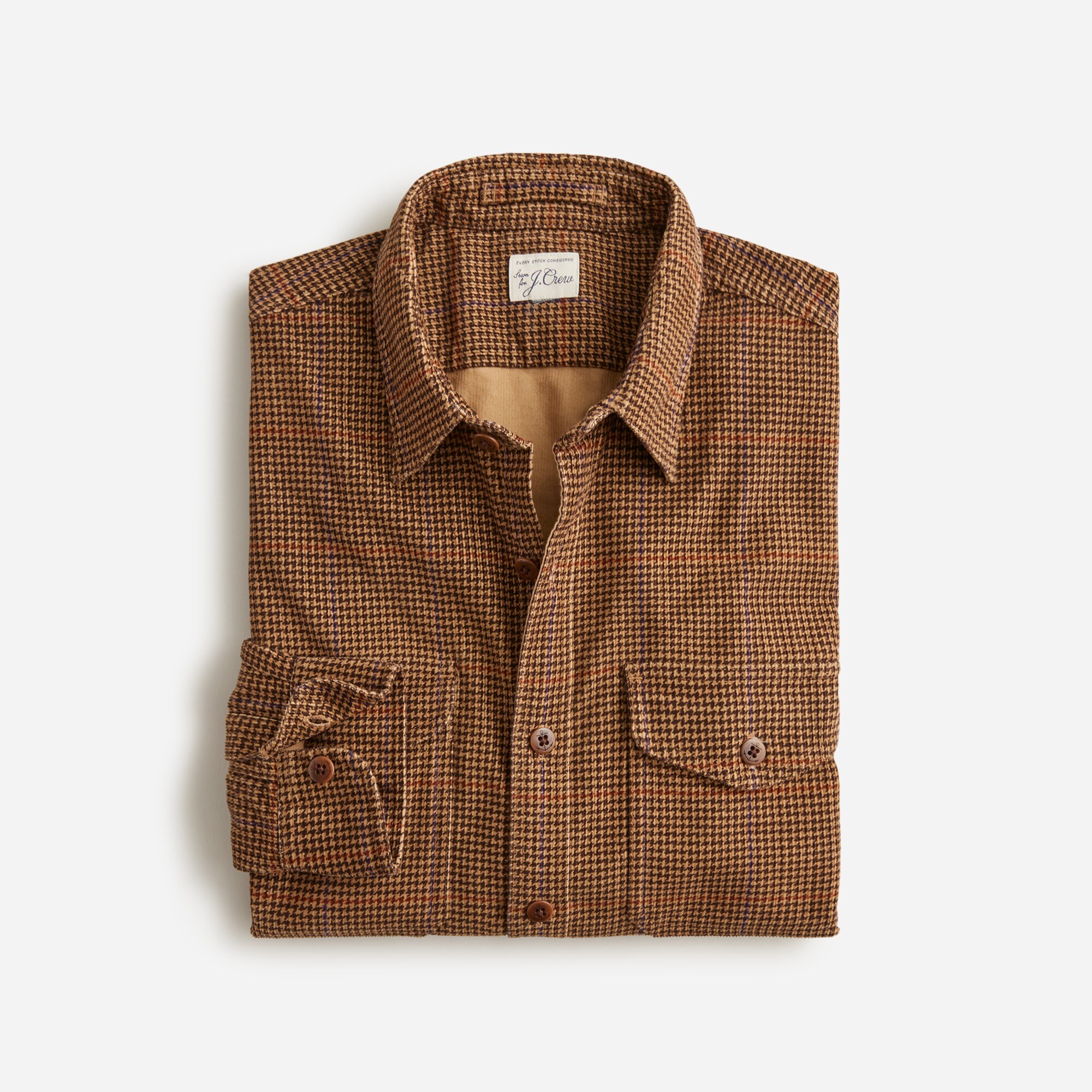 mens 14-wale corduroy shirt in pattern