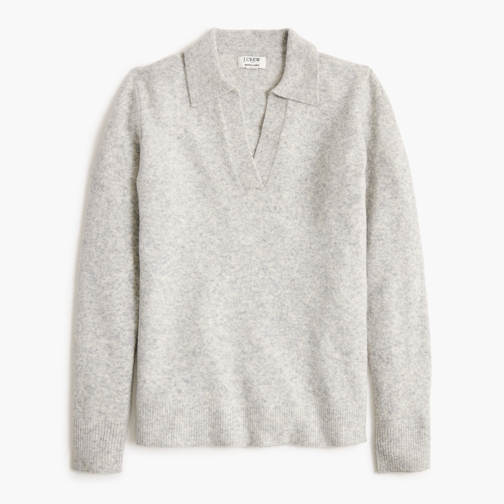  Sweater-polo in extra-soft yarn