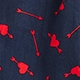 Printed boxers HEART ARROW NAVY RED