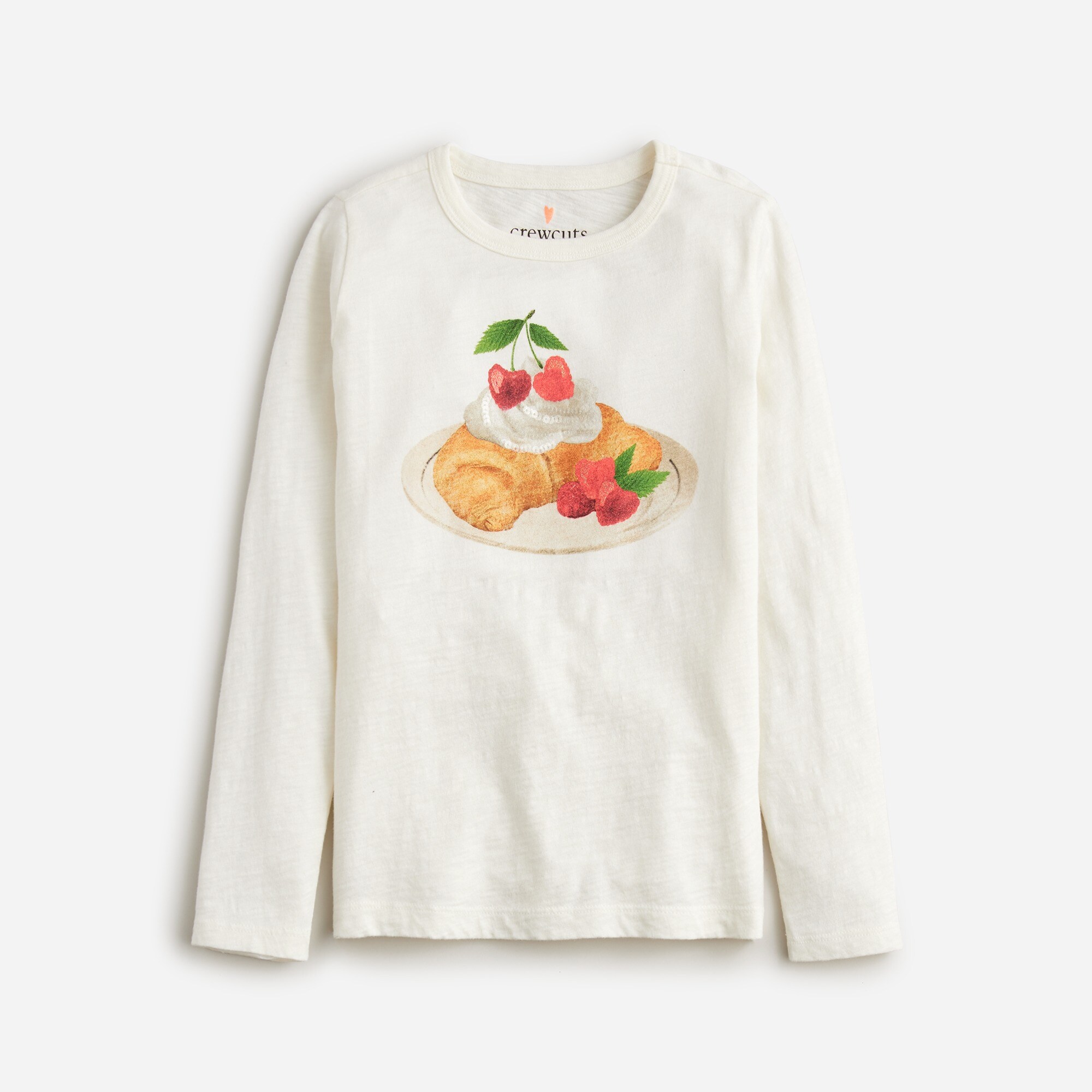 J.Crew: Girls' Sequin Pastry Graphic T-shirt For Girls