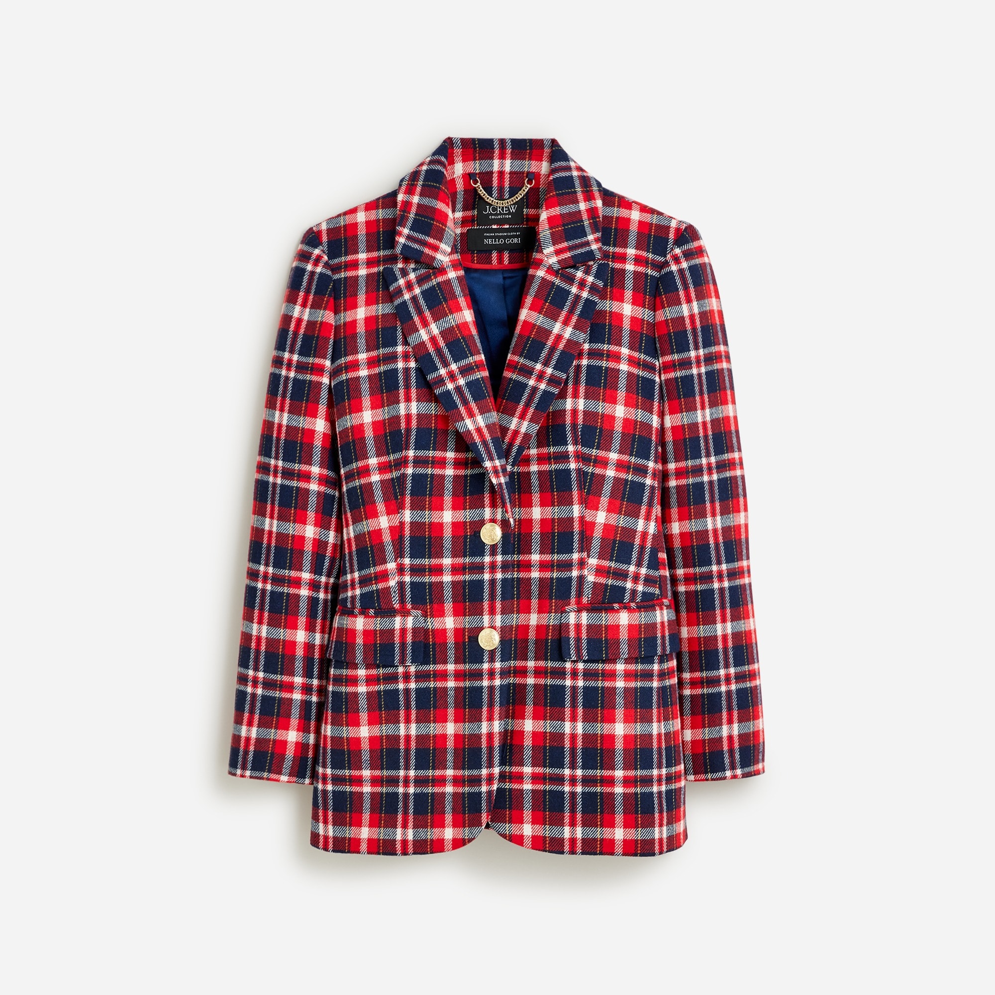  Collection blazer-jacket in Italian plaid
