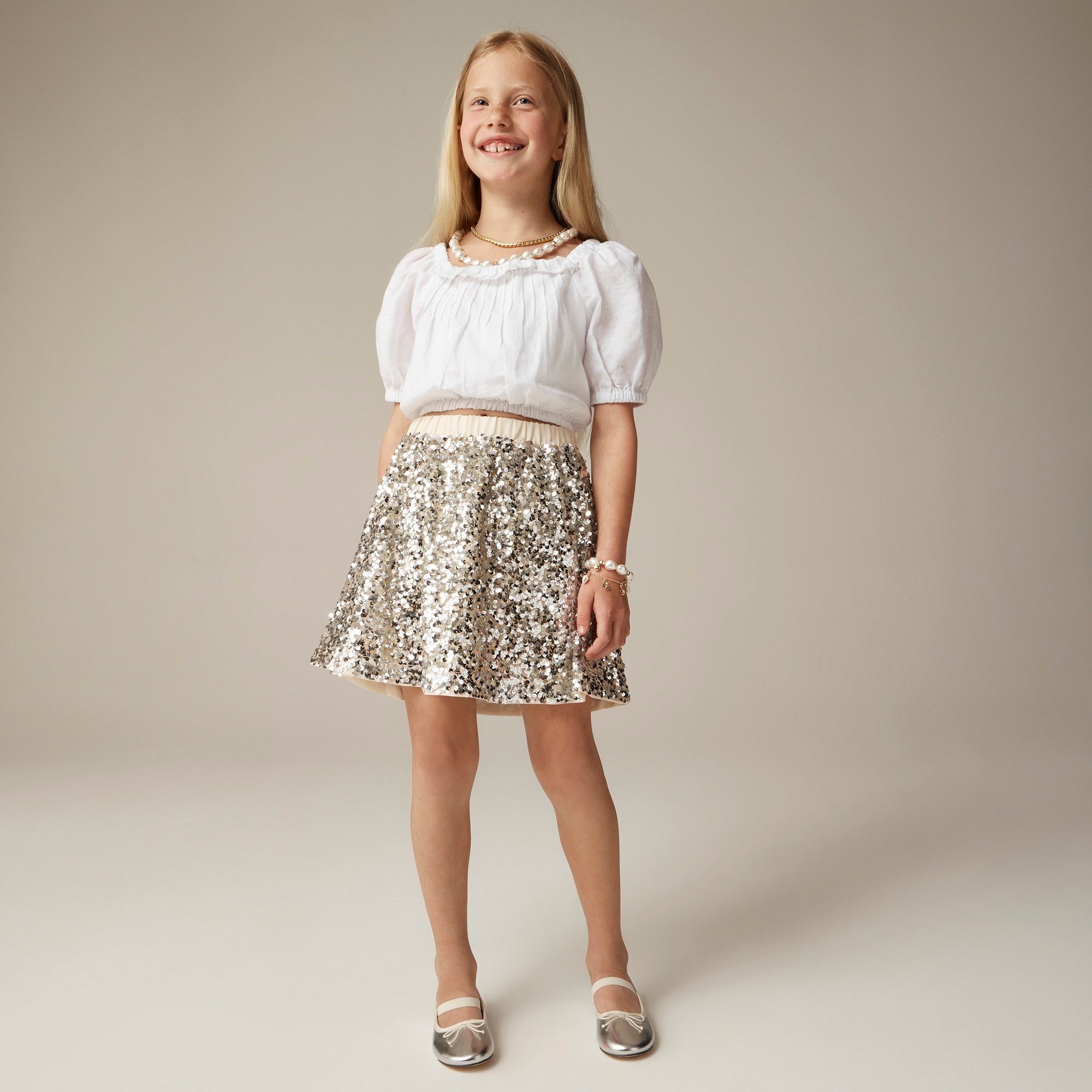 girls Girls' sequin skirt