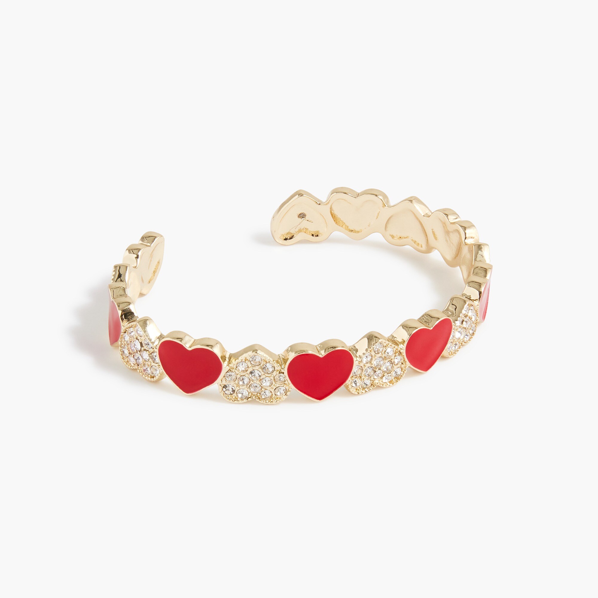  Heart cuff bracelet