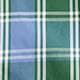 Secret Wash cotton poplin shirt in print SAM BLUE GREEN
