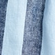 Kids' printed pull-on short in linen WHITE VIVID BLUE PALM T 