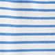 Cashmere sweater in stripe IVORY AMALFI BLUE STRIP