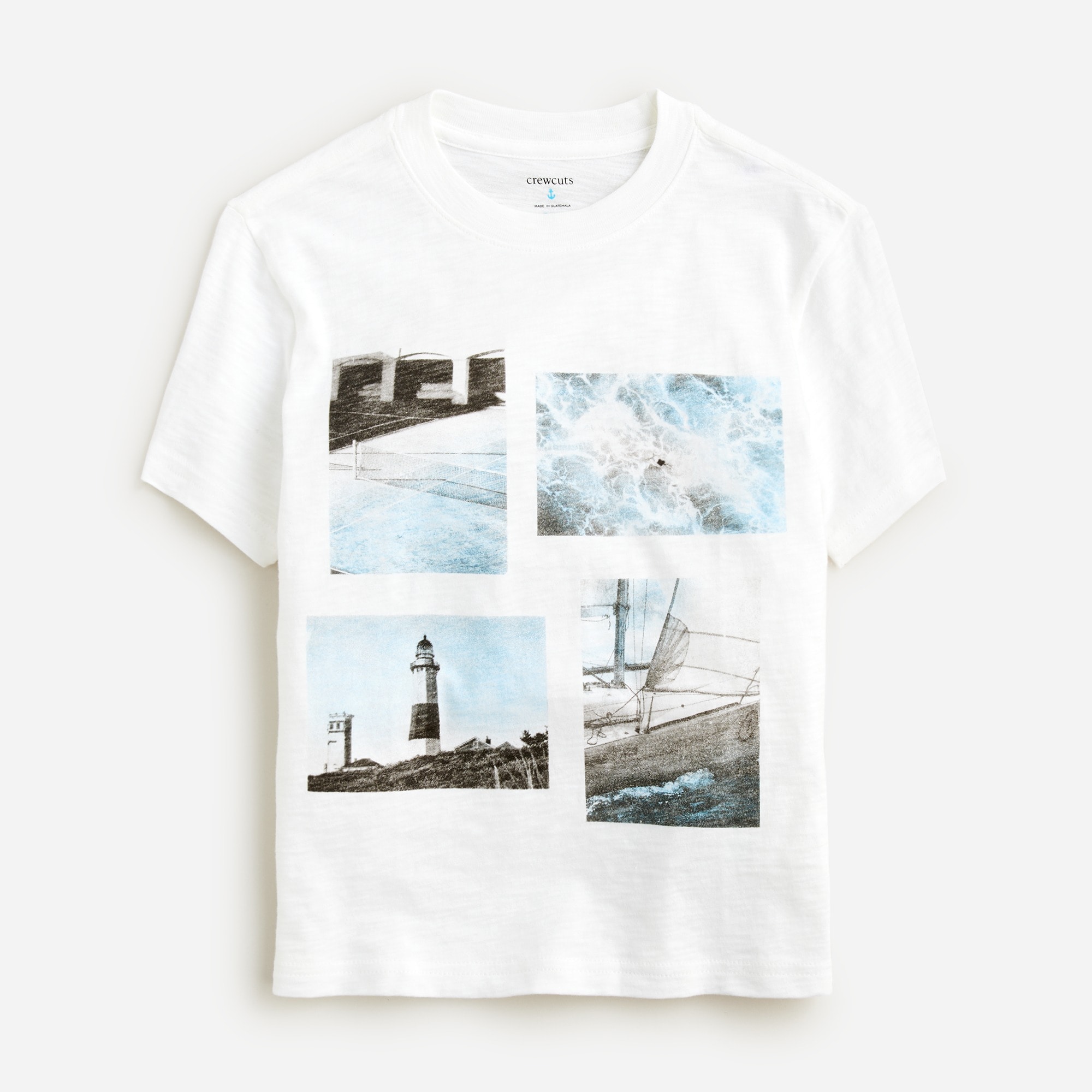  Kids' nautical photo graphic T-shirt