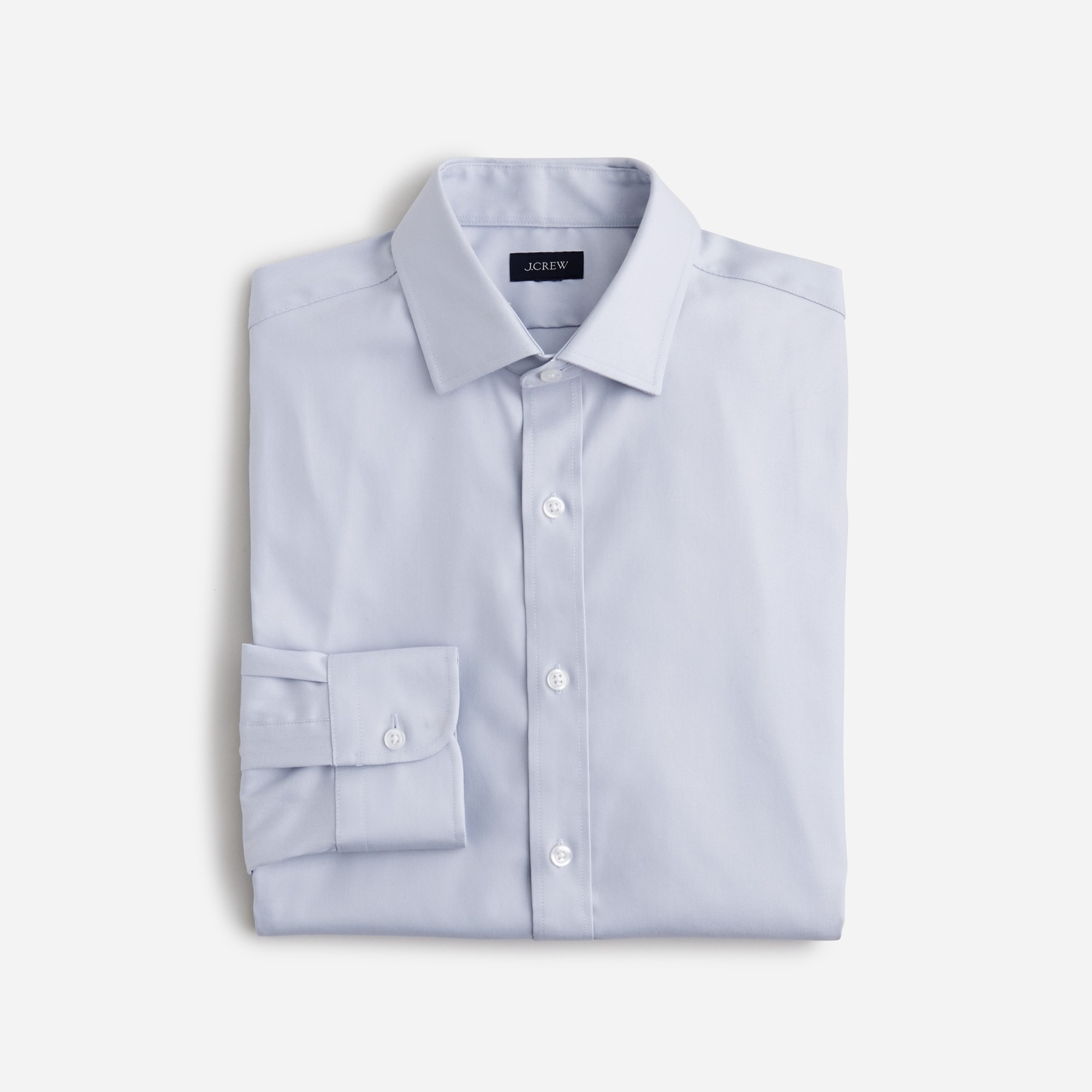 mens Bowery performance stretch dress shirt with spread collar