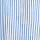 Popover shirt in striped airy gauze BRILLIANT OCEAN STRIPE