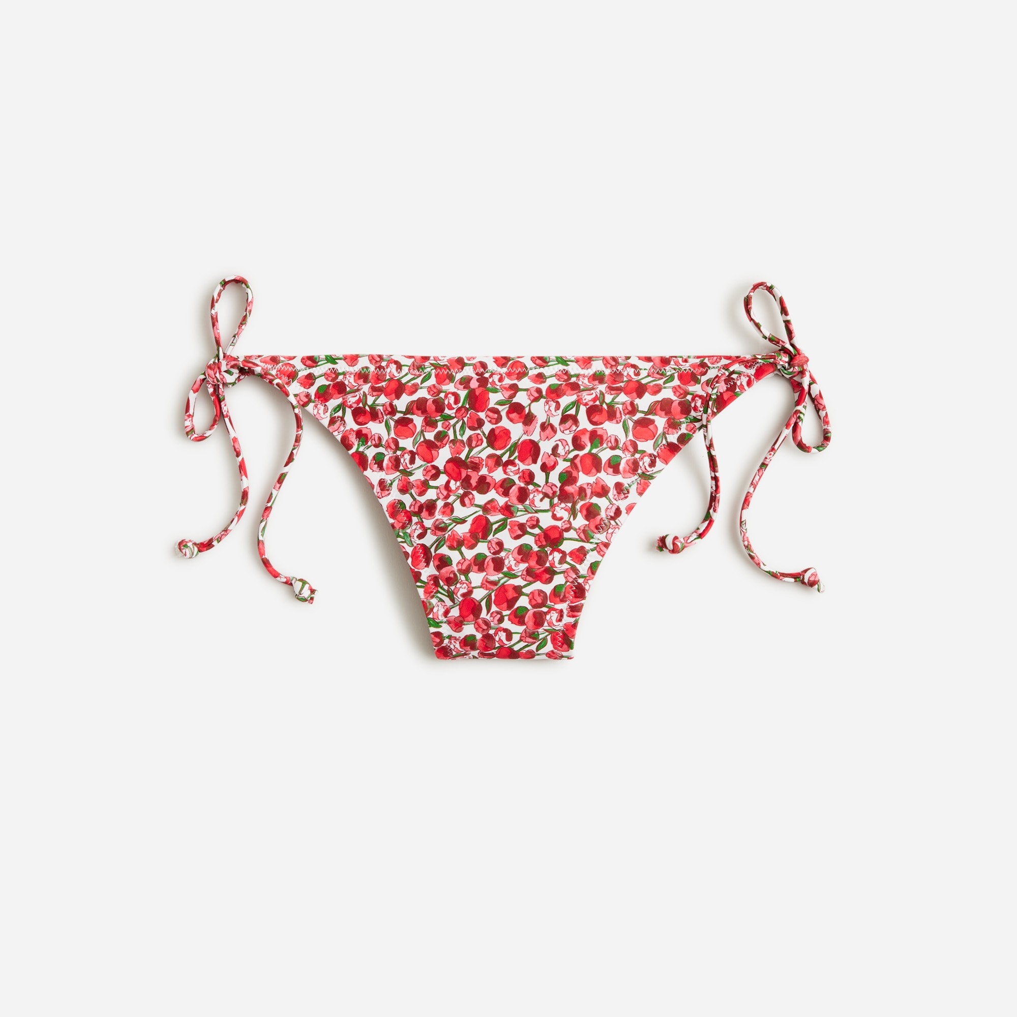  String hipster bikini bottom in Liberty&reg; Eliza's Red fabric