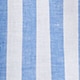 Striped linen-blend button-up shirt SEACOAST BLUE WHITE