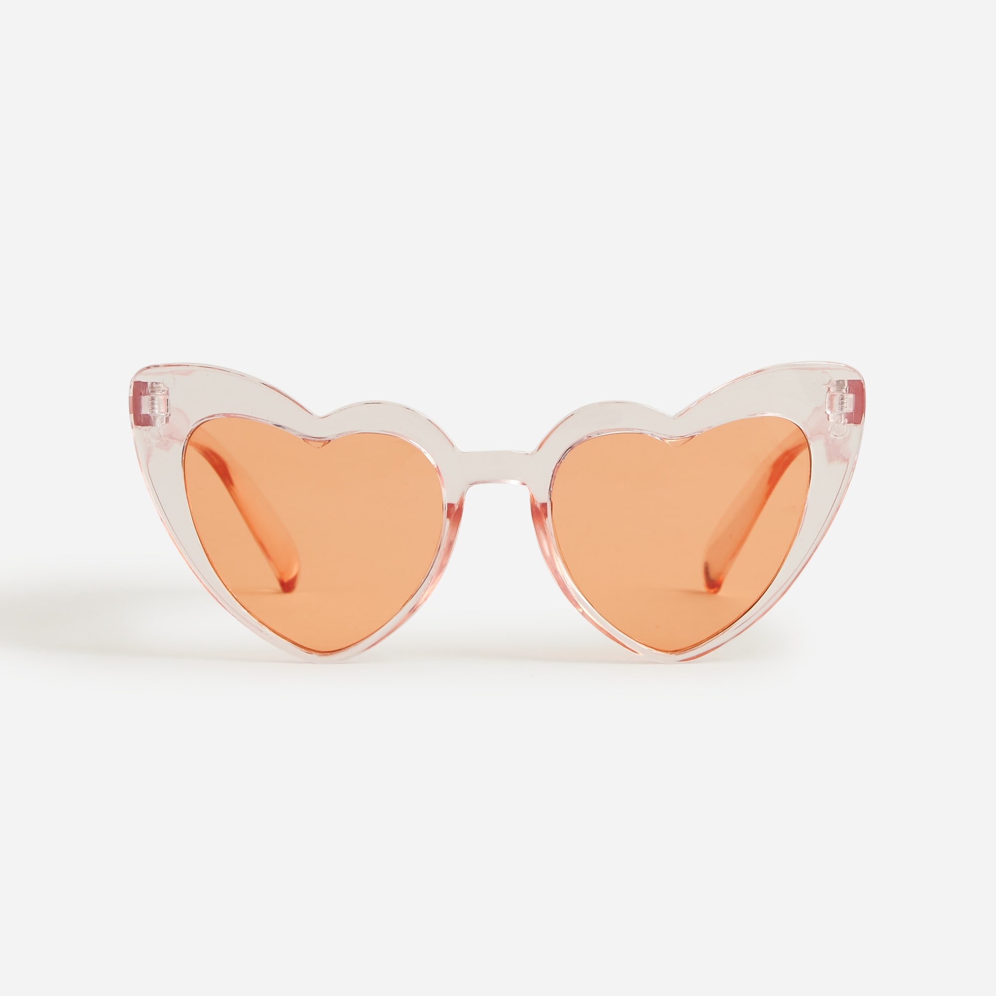  Girls' tinted heart sunglasses