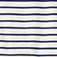 Vintage jersey classic-fit crewneck T-shirt in stripe PALOMA STRIPE IVORY EVE