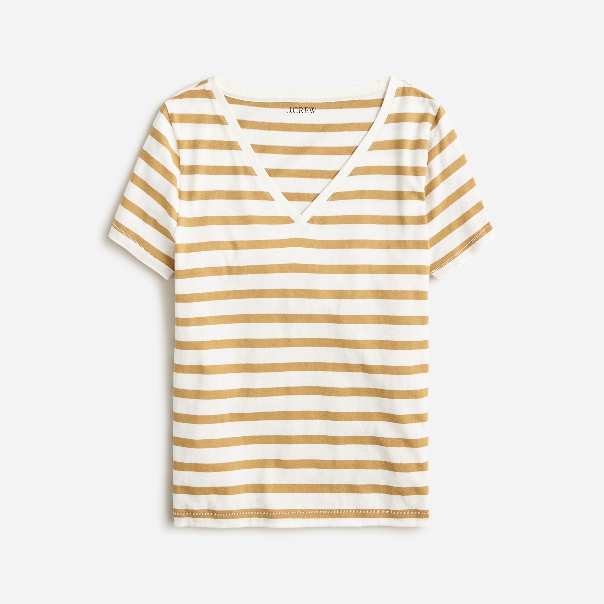  Vintage jersey classic-fit V-neck T-shirt in stripe