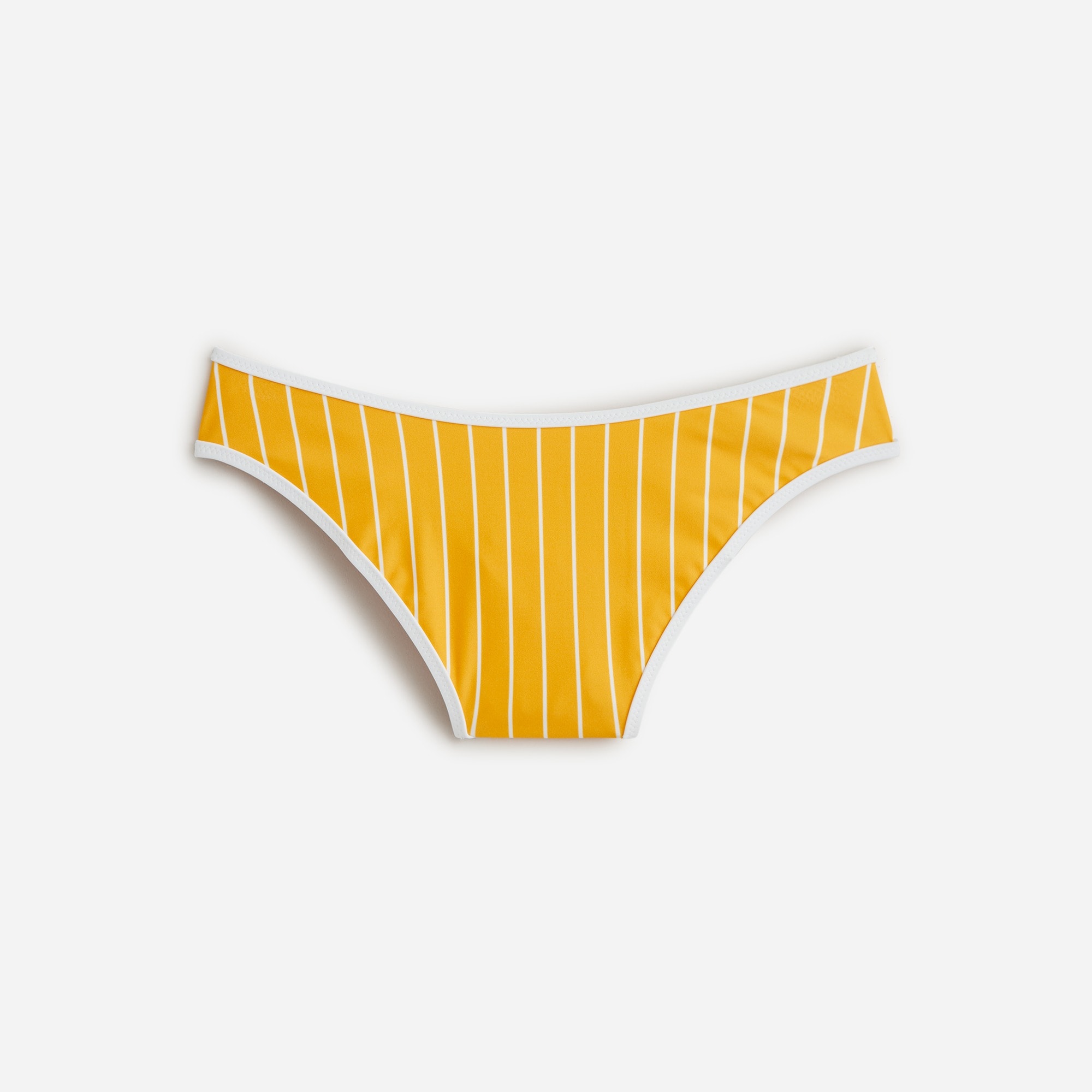  '90s high-leg bikini bottom in stripe