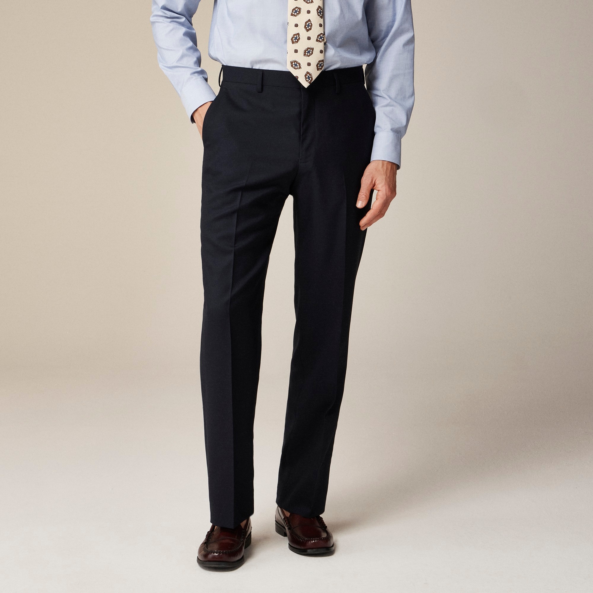 mens Kenmare Relaxed-fit suit pant in Italian wool