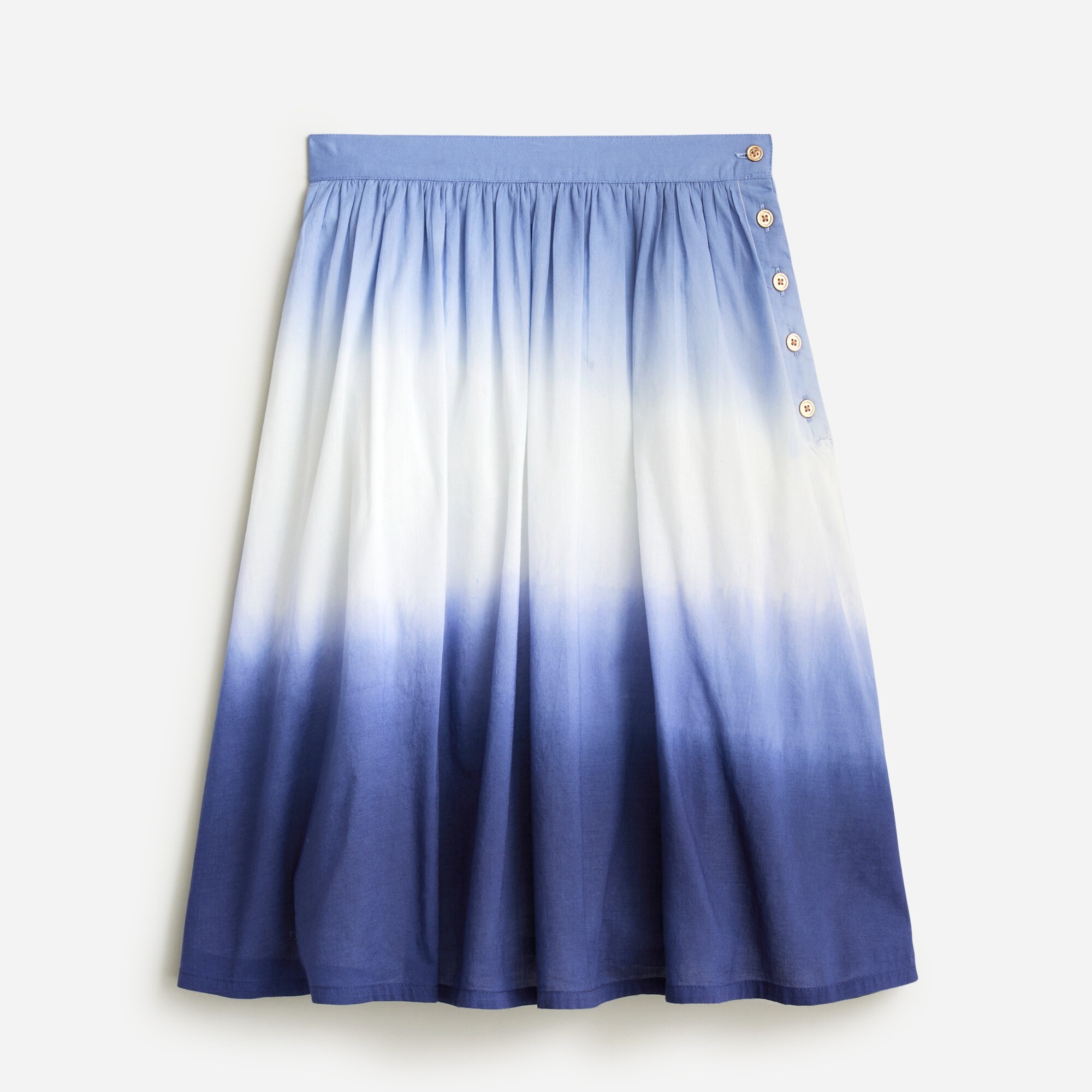  Girls' dip-dye midi skirt