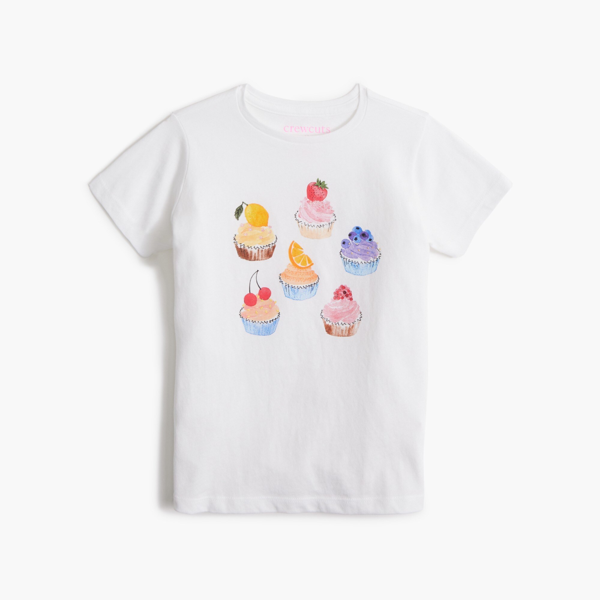 girls Girls' fruity cupcakes graphic tee