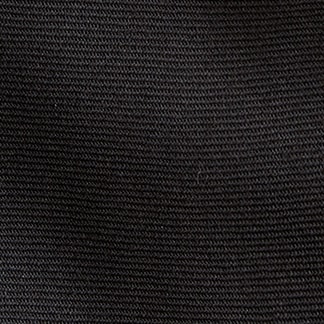American wool tie in black BLACK