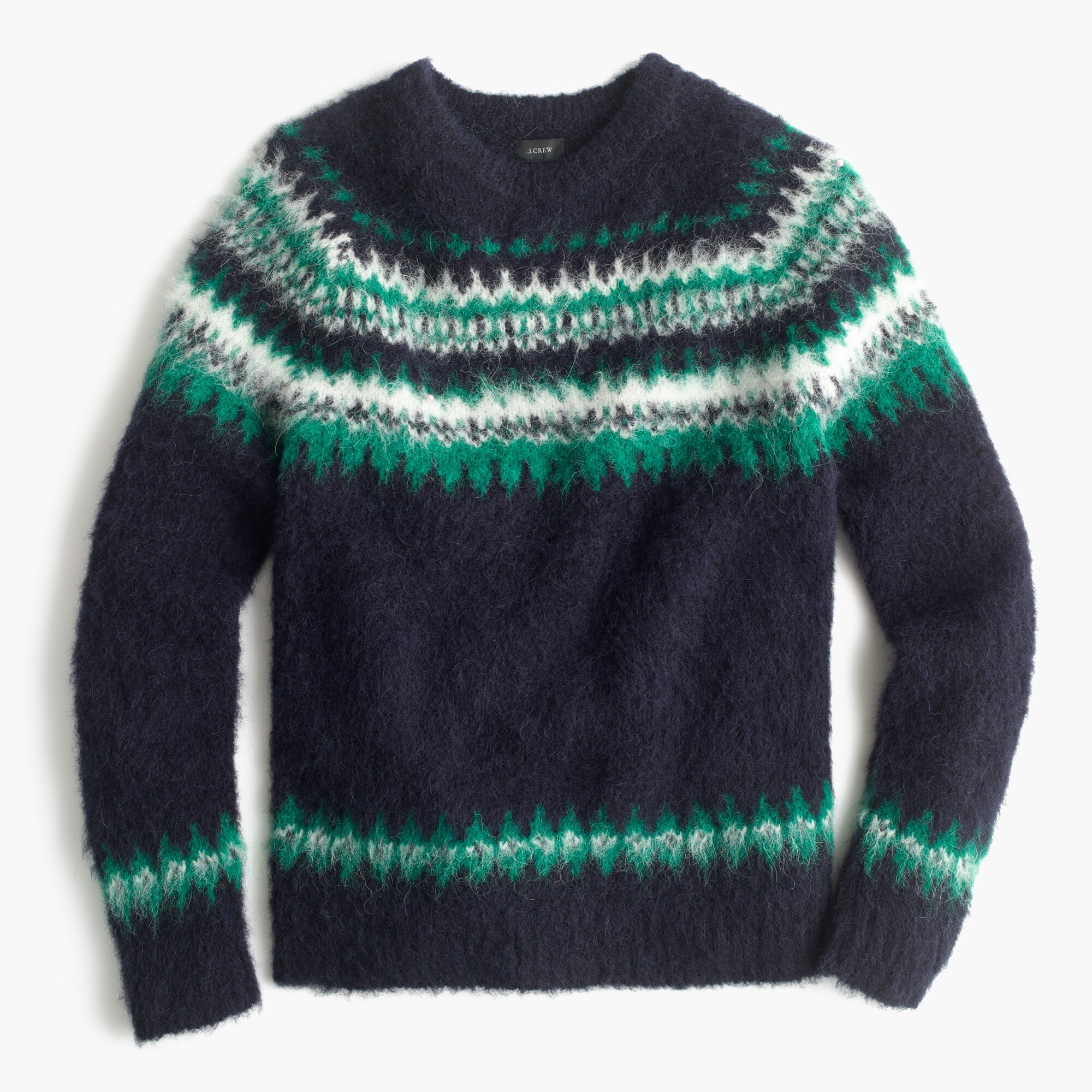 Brushed Wool Fair Isle Sweater : Men's Sweaters | J.Crew