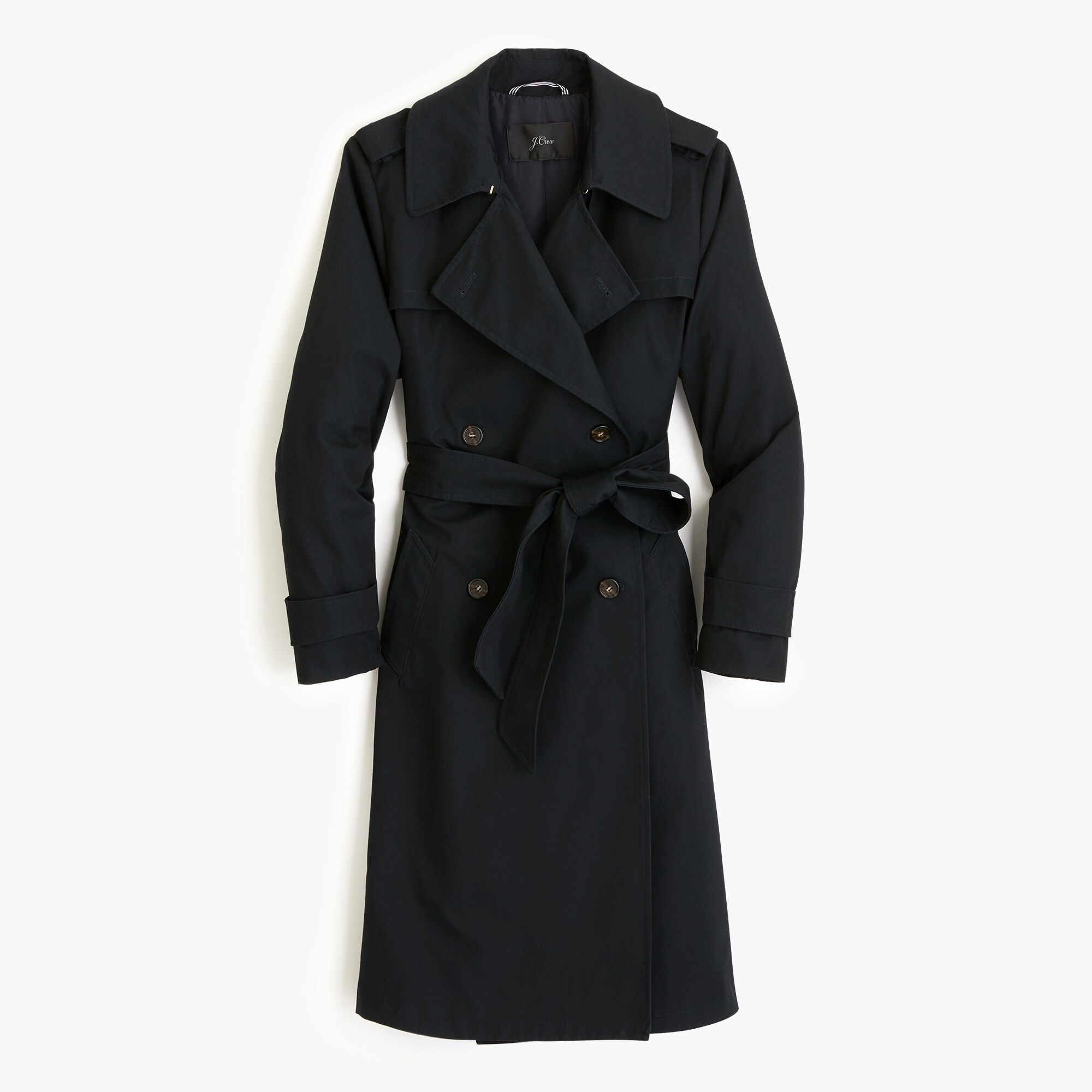 Women's Side-Button Trench Coat - Women's Outerwear & Jackets | J.Crew