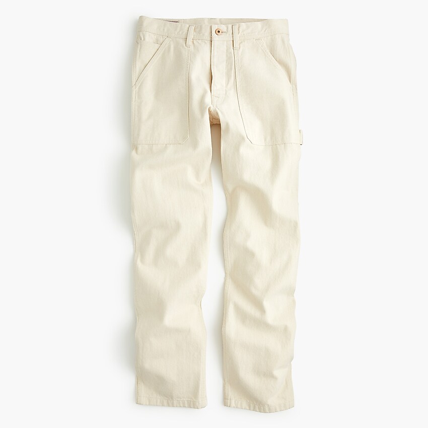 J.Crew: Wallace & Barnes Painter Camp Pant In Seeded Cotton Twill For Men