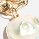 Odette New York&reg; fender pearl earrings GOLD : odette new york&reg; fender pearl earrings for women